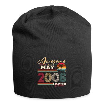 Awesome May 2006 Vintage 2006 Birthday 2006 - Jersey Beanie - black - Front