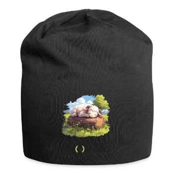 Official Sheep Shirt Official Sleep Shirt - Jersey Beanie - black - Front