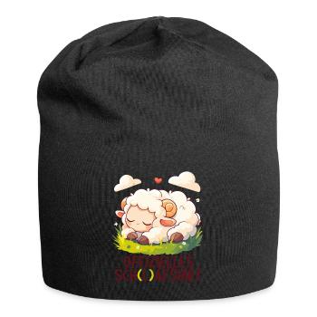 Official Sheep Shirt Official Sleep Shirt - Jersey Beanie - black - Front
