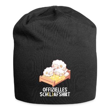 Official Sheep Shirt Official Sleep Shirt - Jersey Beanie - black - Front