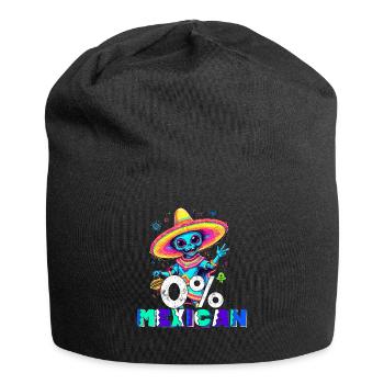 Lustiger Fiesta Spruch Kein Mexikaner Feiern - Jersey-Beanie - Schwarz - Vorne