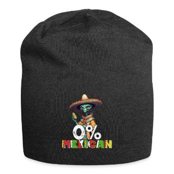 Lustiger Fiesta Spruch Kein Mexikaner Dia De - Bonnet en jersey - charbon - Devant