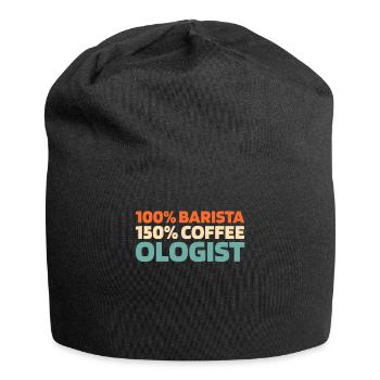 Café Barista - Bonnet en jersey - noir - Devant