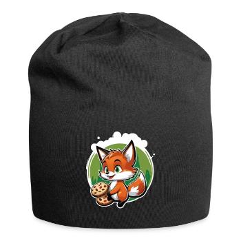 Foxy Pastry - Jersey Beanie - black - Front