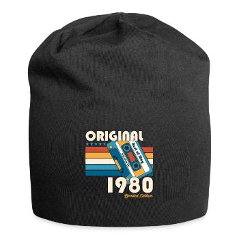 Best of May 1980 Vintage 1980's Birthday 1980 - Jersey Beanie - black - Front