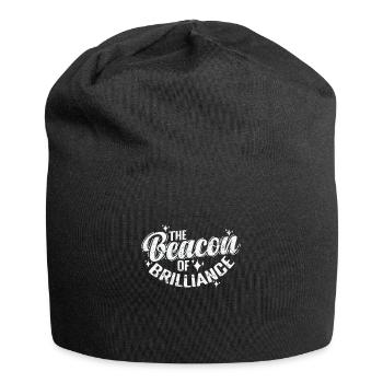 Le phare de l’éclat - Bonnet en jersey - noir - Devant