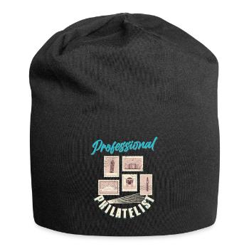 Expert in Stamps: The Professional Philatelist - Jersey Beanie - black - Front