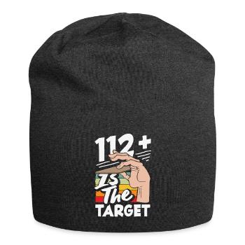 Beer mat turn over game beer - Jersey Beanie - charcoal grey - Front