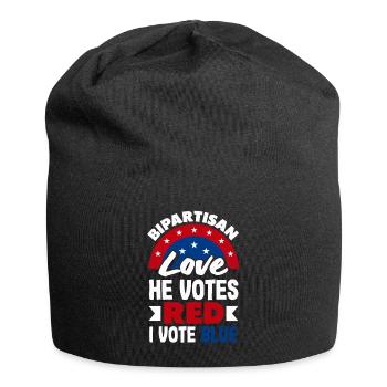 Electing Love Every Day Unity Patriotic American - Jersey-Beanie - Schwarz - Vorne