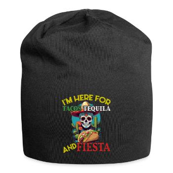 Drôle de Fiesta Disant Fête Mexicaine - Bonnet en jersey - noir - Devant