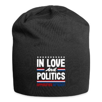 In Love And Politics Unity Patriotic American - Jersey-Beanie - Schwarz - Vorne