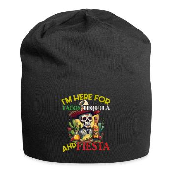 Lustiger Fiesta Spruch Cinco De Mayo Taco Design - Jersey-Beanie - Schwarz - Vorne