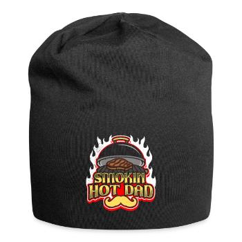Grill Master SMOKING HOT DAD Meat Eater Dad - Jersey Beanie - black - Front