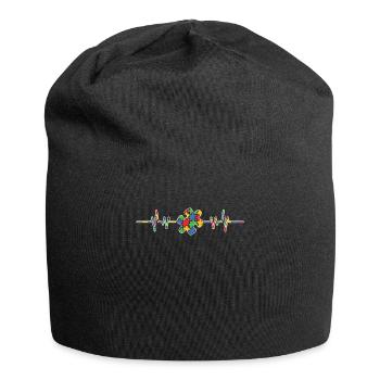 Autismus Awareness Day Autist Geschenk - Jersey-Beanie - Schwarz - Vorne