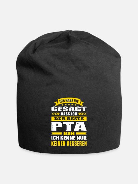 Ich Habe Nie Gesagt Der Beste PTA Abschluss - Jersey-Beanie - Schwarz