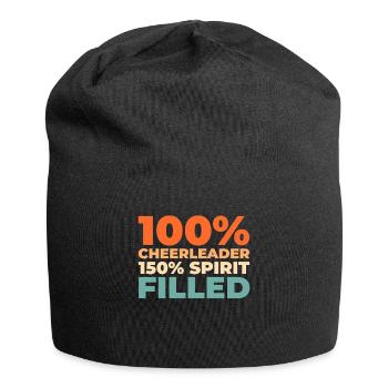 Cheerleader Cheerleading - Jersey Beanie - black - Front