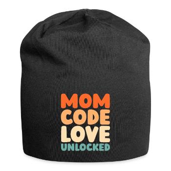 Mom Mom - Jersey Beanie - black - Front