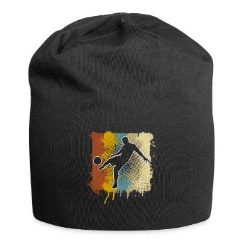 Soccer Soccer Players - Jersey Beanie - black - Front