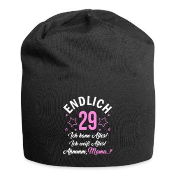 Finally 29 I can do everything I know everything - Jersey Beanie - black - Front