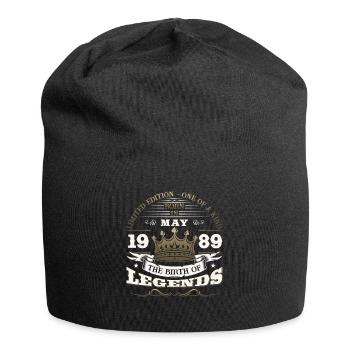 Légende Mai 1989 Millésime 1989 Anniversaire 1989 - Bonnet en jersey - noir - Devant