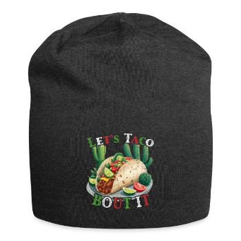 Drôle de tacos Dicton Cinco De Mayo Mexicain - Bonnet en jersey - charbon - Devant