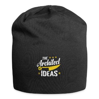 The Architect of Ideas - Jersey Beanie - black - Front