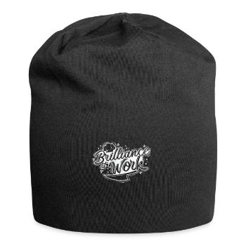 L’éclat au travail - Bonnet en jersey - noir - Devant