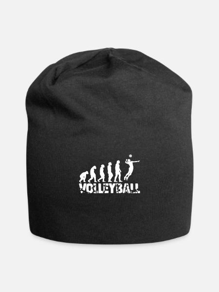 Evolution Volleyball Ball Volleyballer Volleyball - Jersey-Beanie - Schwarz