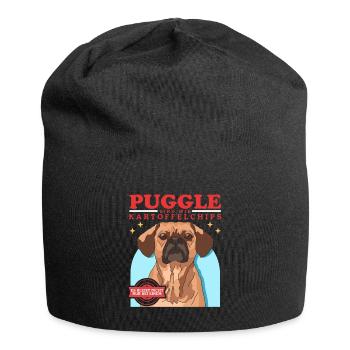 Puggles Are Like Dog Owners Gift - Jersey Beanie - black - Front