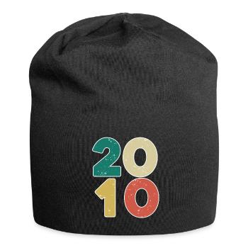 2010 - Année 2010 - Année 2010 - Bonnet en jersey - noir - Devant