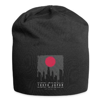 Tokyo Japan - Jersey-Beanie - Schwarz - Vorne