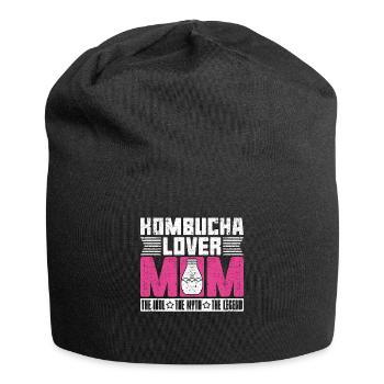 Kombucha Lover Mom The Idol The Myth The Tea Lover - Jersey-Beanie - Schwarz - Vorne