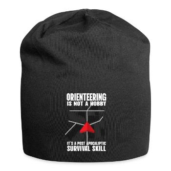 Orienteering Not A Hobby Orientation - Jersey Beanie - black - Front