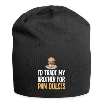 Concha Hispanic Mexican Pan Dulce - Jersey Beanie - black - Front