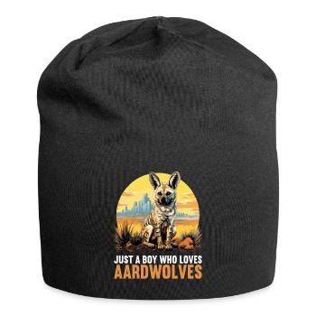 Erdwölfe Erdwolf - Jersey-Beanie - Schwarz - Vorne