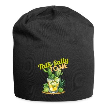 Lustiger Tequila Spruch Cinco De Mayo Design - Jersey-Beanie - Schwarz - Vorne