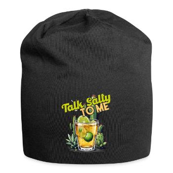 Lustiger Tequila Spruch Cinco De Mayo Design - Jersey-Beanie - Schwarz - Vorne