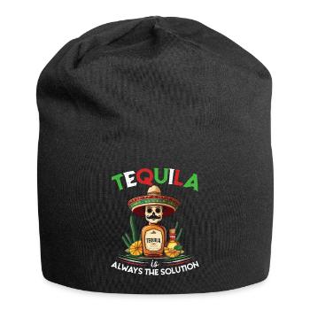 Funny Tequila Saying Cinco de Mayo Design - Jersey Beanie - black - Front