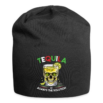 Lustiger Tequila Spruch Cinco De Mayo Mexiko - Jersey-Beanie - Schwarz - Vorne