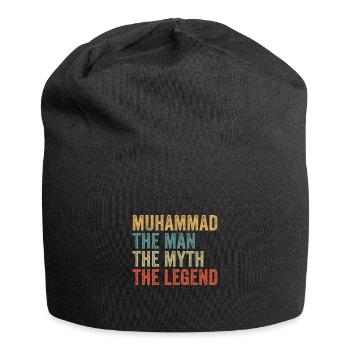 Muhammad the man the myth - Jersey-Beanie - Schwarz - Vorne