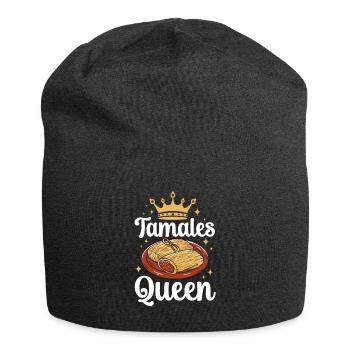 Mexikanisches Essen Tamale - Jersey-Beanie - Anthrazit - Vorne