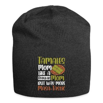 Mexikanisches Essen Tamale - Jersey-Beanie - Anthrazit - Vorne