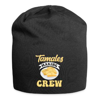 Mexican Food Tamale - Jersey Beanie - black - Front