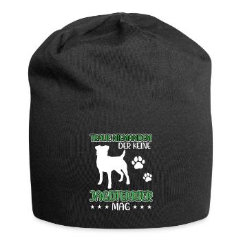 Hunting terriers do not trust German hunting dog - Jersey Beanie - black - Front