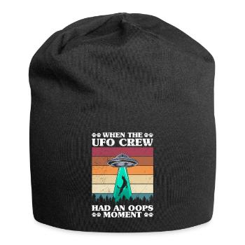 Malinois UFO CREW HAD AN OOPS MOMENT Lustiges - Jersey-Beanie - Schwarz - Vorne