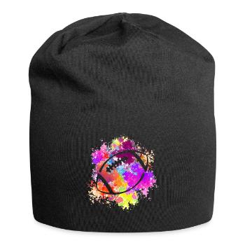 American Football Tshirt Men's Kids Football - Jersey Beanie - black - Front