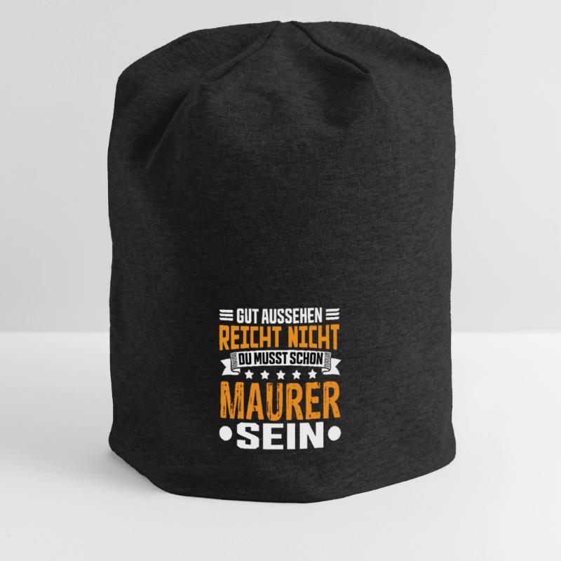 Bricklayer Building Construction Structural Engineer Bricklayer Funny Jersey Beanie