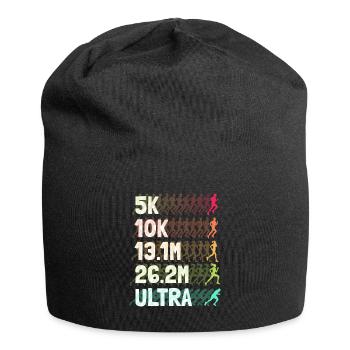 Ultramarathon Marathon Runner Running - Jersey Beanie - black - Front