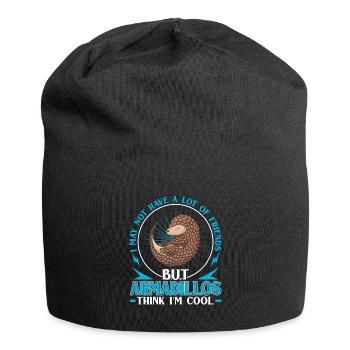 Armadillos Find Me Cool Armadillo Armadillo Armadillo - Jersey Beanie - black - Front