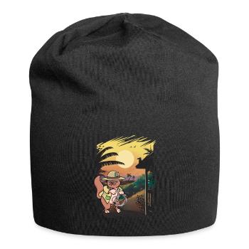 Chat Chats Wild West Ranger Ranch Farmer - Bonnet en jersey - noir - Devant